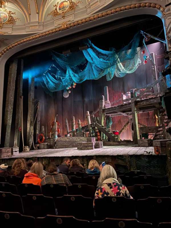 Ambassadors Theatre, section: Stalls, row: H, seat: 2