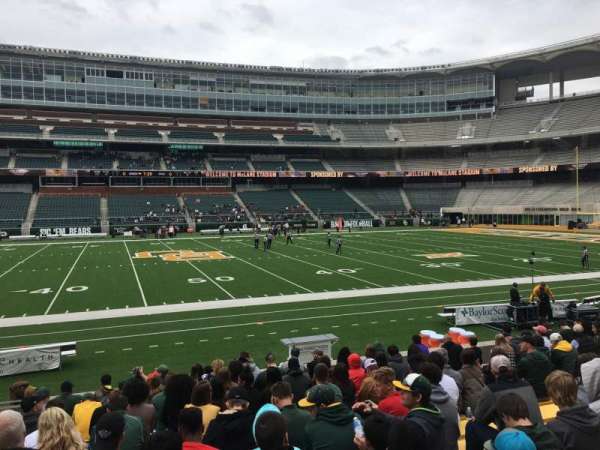 McLane Stadium, section: 125, row: 13, seat: 30