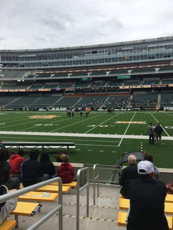McLane Stadium, section: 122, row: 8, seat: 35
