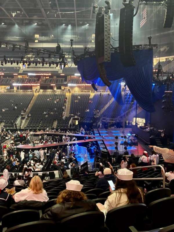 UBS Arena, section: 102, row: 23, seat: 22