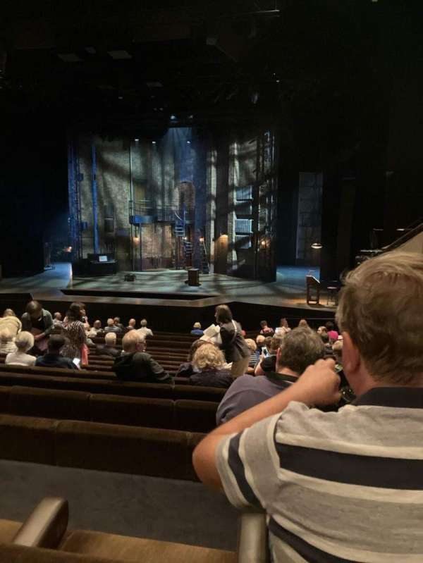 Barbican Theatre, section: Stalls, row: R, seat: 12