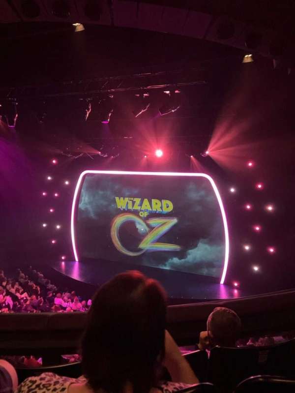 Gillian Lynne Theatre, section: Circle, row: C, seat: 20
