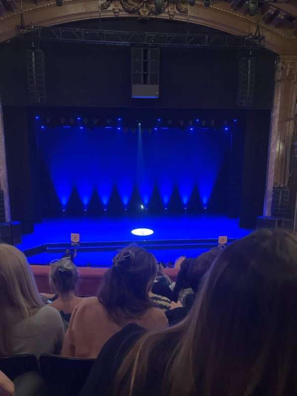 The London Palladium, section: Royal circle, row: F, seat: 28