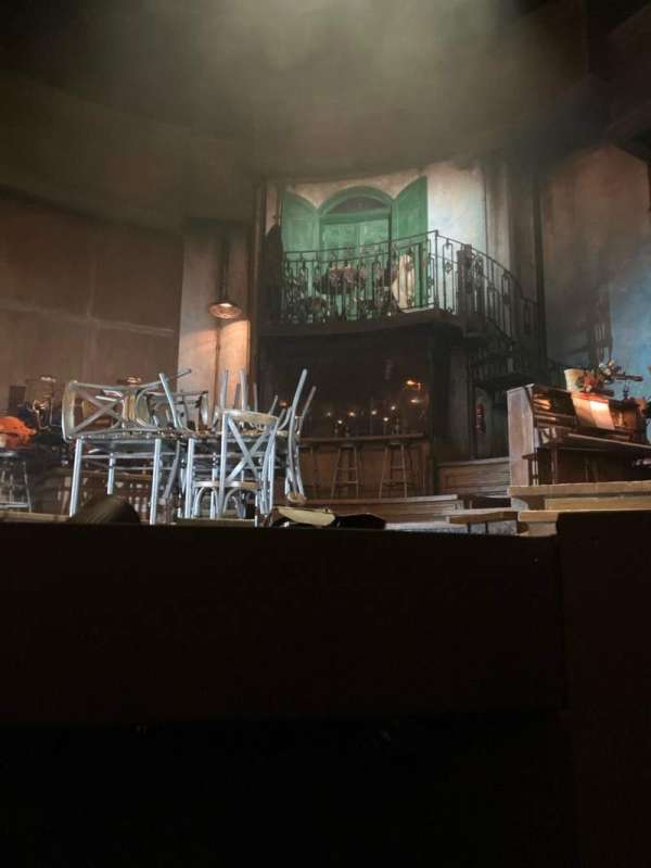 Lyric Theatre, West End, section: Stalls, row: B, seat: 5