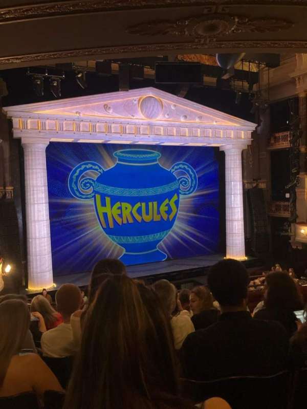 Theatre Royal Drury Lane, section: Royal Circle, row: F, seat: 39