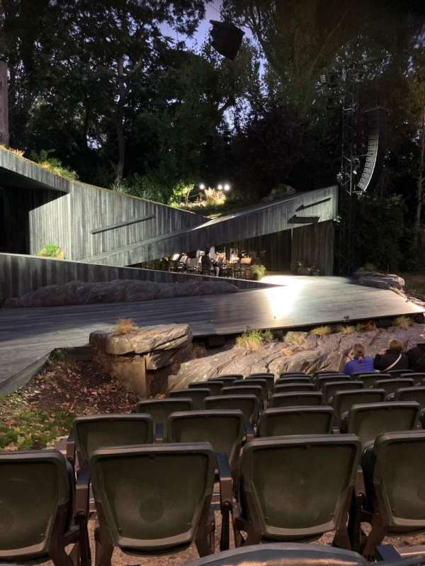 Regent's Park Open Air Theatre, section: Lower, row: I, seat: 54