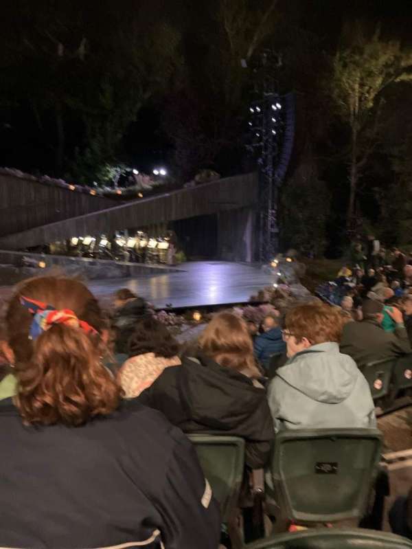 Regent's Park Open Air Theatre, section: Lower, row: I, seat: 45