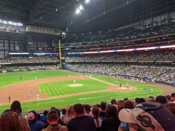 American Family Field, section: 224, row: 8, seat: 20