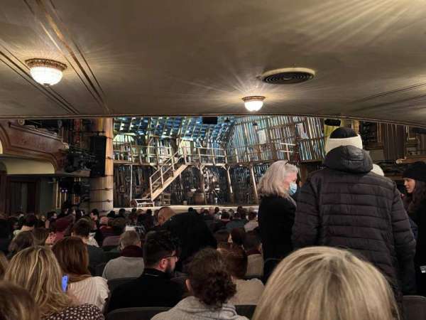 James M. Nederlander Theatre, section: Orchestra L, row: Q, seat: 3