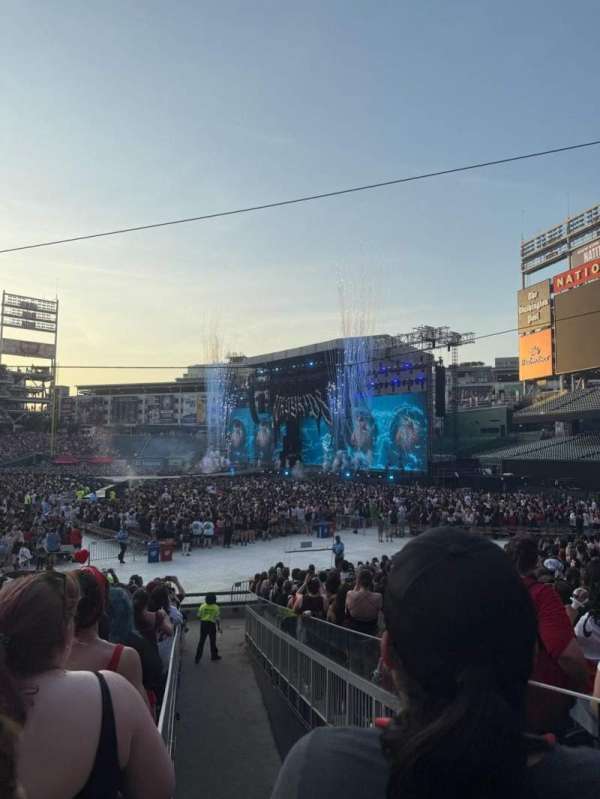 Nationals Park, section: 134, row: Z, seat: 16
