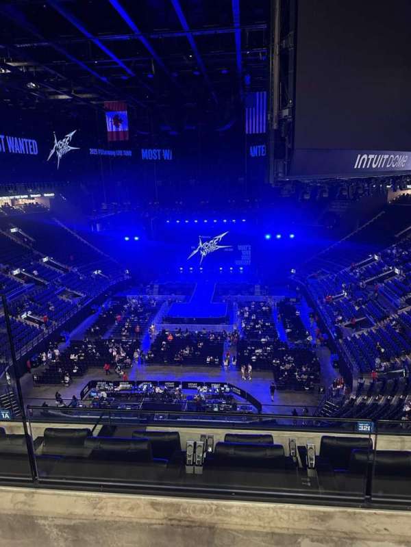 Intuit Dome, section: Terrace 32, row: 2, seat: 12