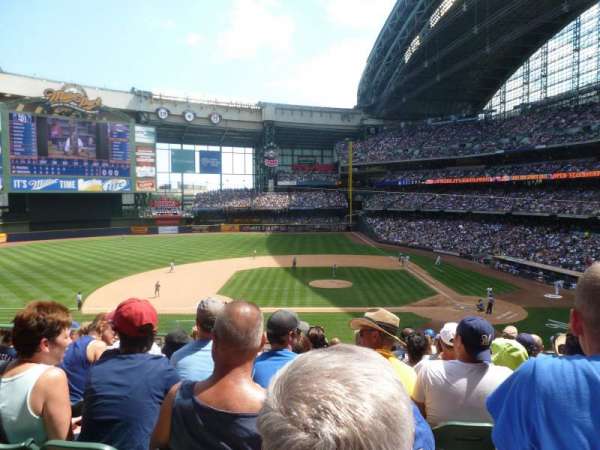 American Family Field, section: 223, row: 9, seat: 14