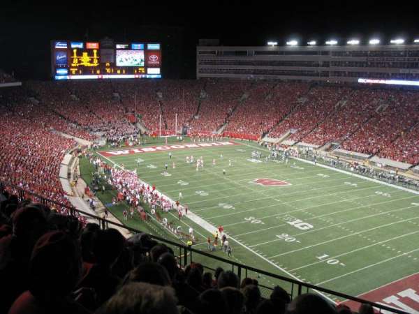 Camp Randall Stadium, section: AA, row: 11, seat: 7