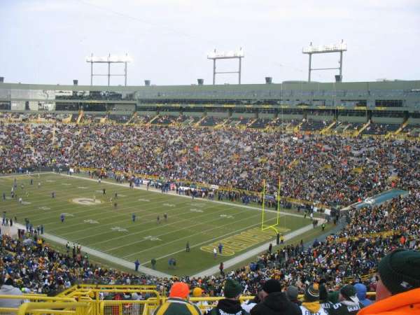 Lambeau Field, section: 338