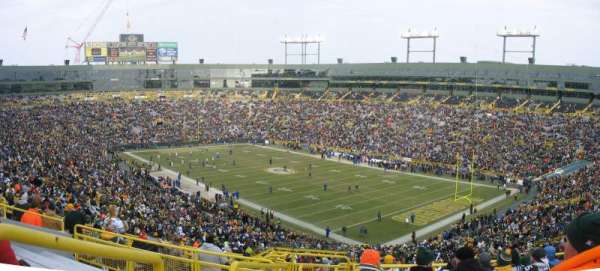 Lambeau Field, section: 338