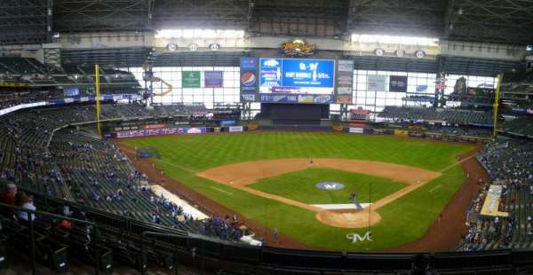 American Family Field, section: 332, row: 3, seat: 6