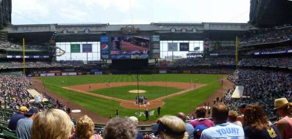 American Family Field, section: 219, row: 5, seat: 6