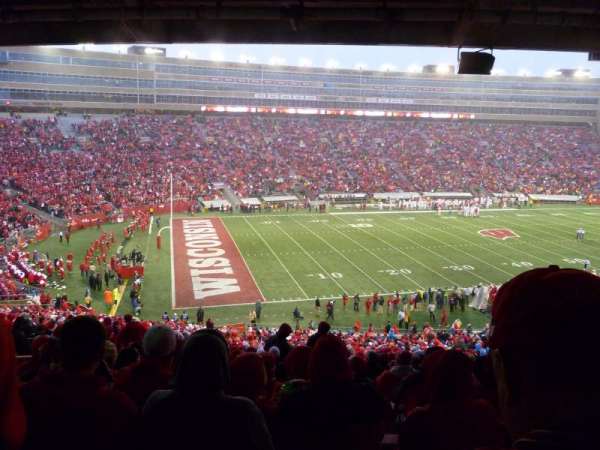 Camp Randall Stadium, section: H, row: 64, seat: 26