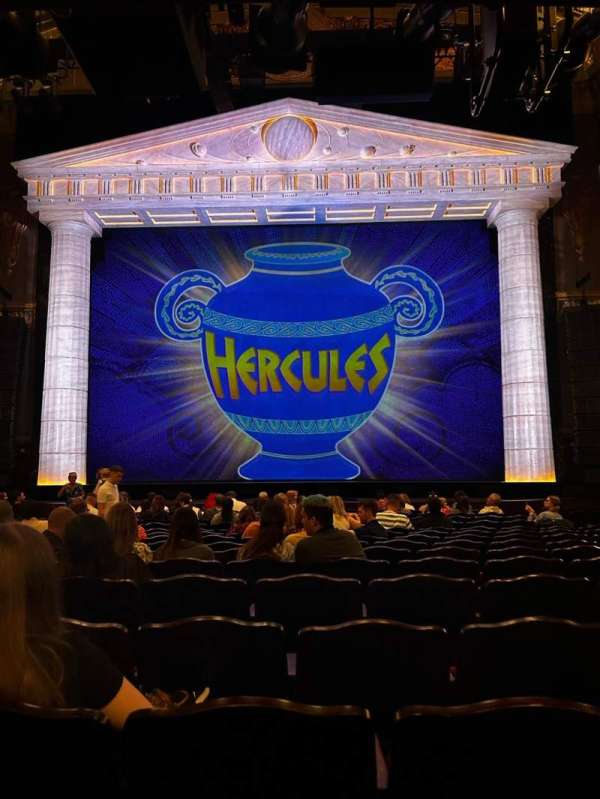 Theatre Royal Drury Lane, section: Stalls, row: P, seat: 24