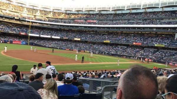 Yankee Stadium, section: 127B, row: 8, seat: 8