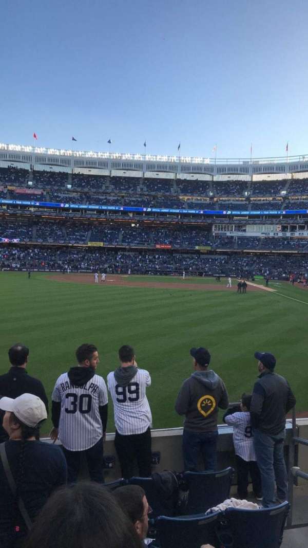 Yankee Stadium, section: 134, row: 6, seat: 3