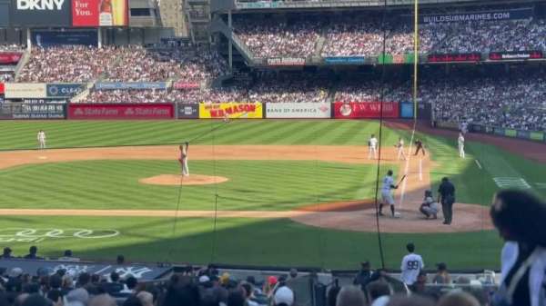 Yankee Stadium, section: 122, row: 24, seat: 1