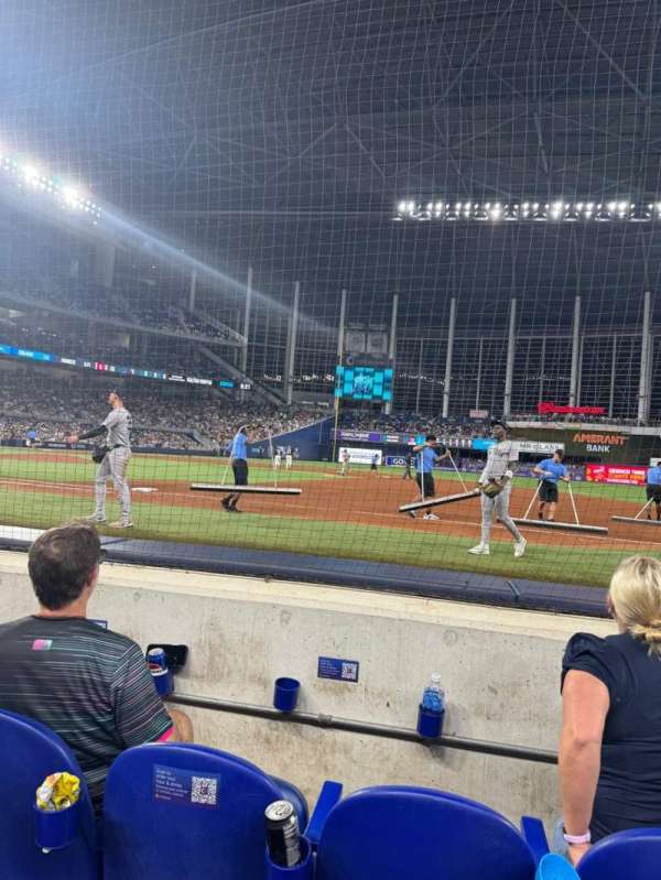 LoanDepot Park, section: 3, row: CC, seat: 3