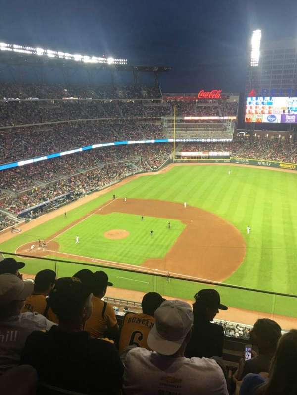 Truist Park, section: 417, row: 5, seat: 4