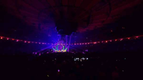 Madison Square Garden, section: 101, row: 7, seat: 12