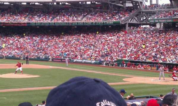 Nationals Park, section: 115, row: z, seat: 9