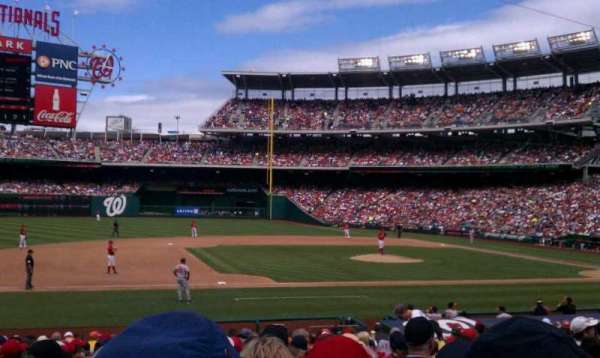 Nationals Park, section: 115, row: z, seat: 9