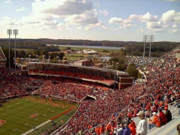 Memorial Stadium, Clemson, section: TDL