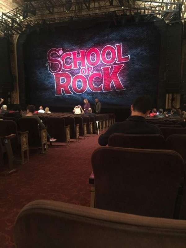 Winter Garden Theatre, section: Orchestra R, row: T, seat: 2