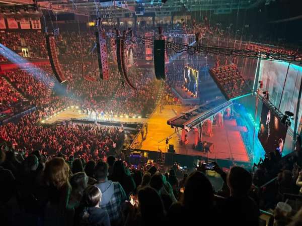 Mohegan Sun Arena, section: 105, row: K, seat: 5