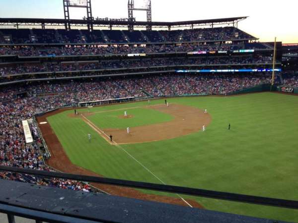 Citizens Bank Park, section: 308, row: 1, seat: 6