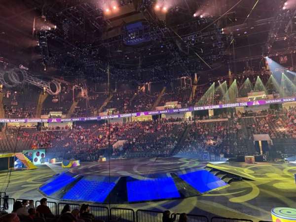 Legacy Arena, section: 129, row: H, seat: 1
