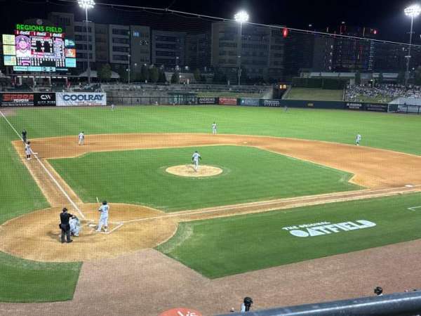 Regions Field, section: C6, row: A, seat: 6