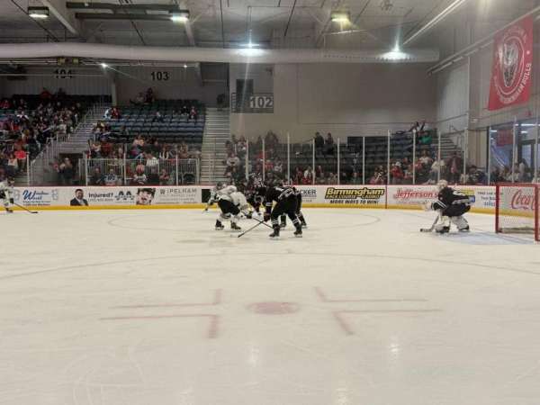 Pelham Civic Complex, section: 202, row: A, seat: 10