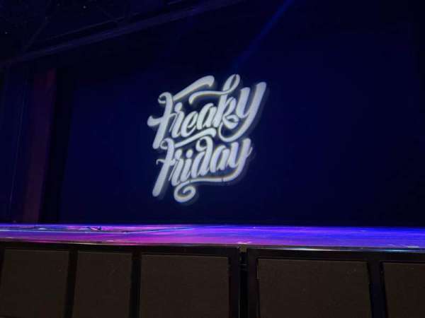 Red Mountain Theatre, section: Orchestra Center, row: BB, seat: 212