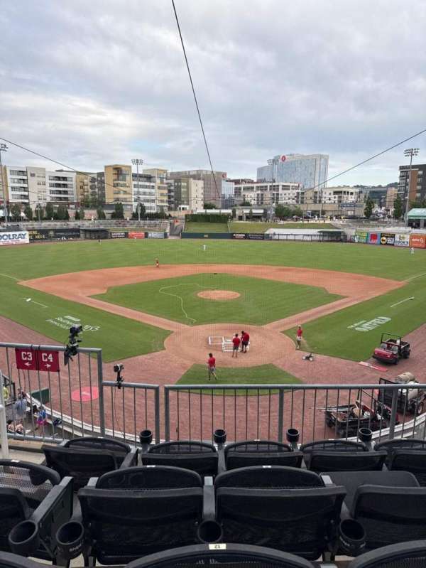 Regions Field, section: C4, row: D, seat: 12