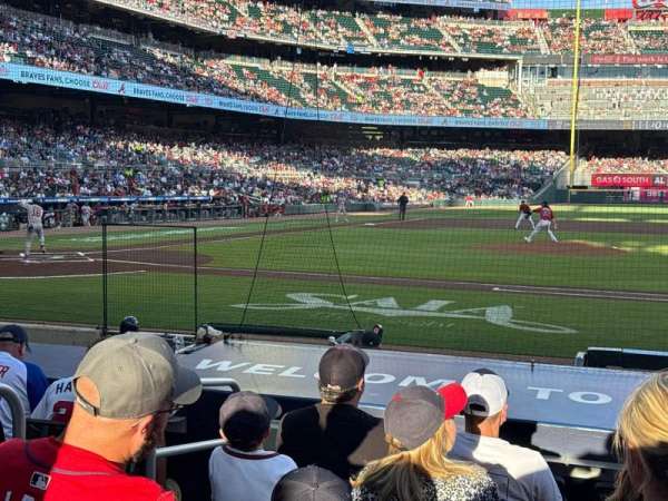 Truist Park, section: 20, row: 11, seat: 5