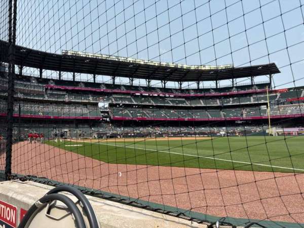 Truist Park, section: 11, row: 1, seat: 6
