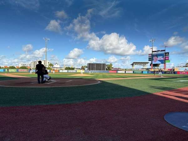 Blue Wahoos Stadium, section: 102, row: A, seat: C7