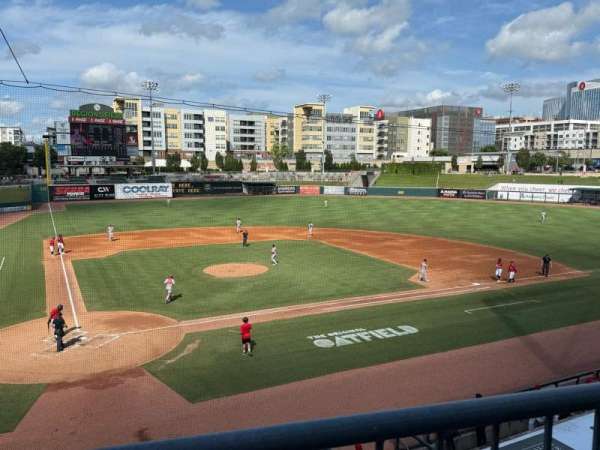 Regions Field, section: C7, row: A, seat: 5