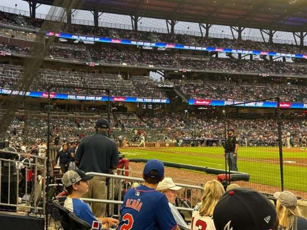 Truist Park, section: 16, row: 4, seat: 5