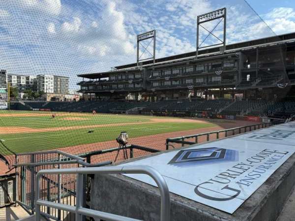 Regions Field, section: 102, row: F, seat: 1