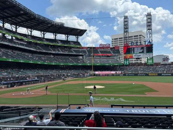 Truist Park, section: 120, row: 3, seat: 7
