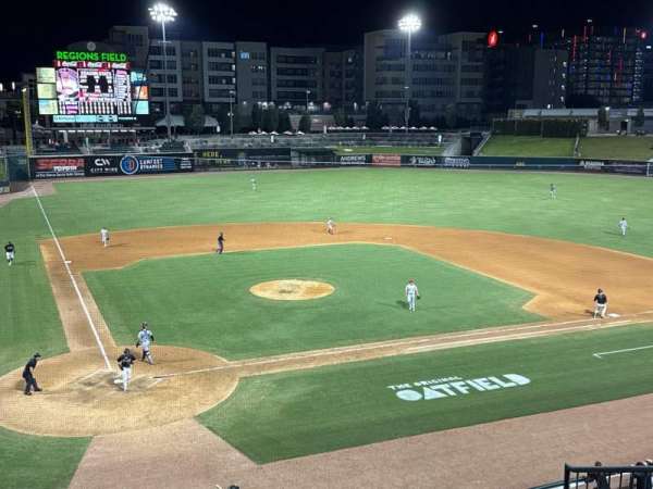 Regions Field, section: C7, row: E, seat: 1