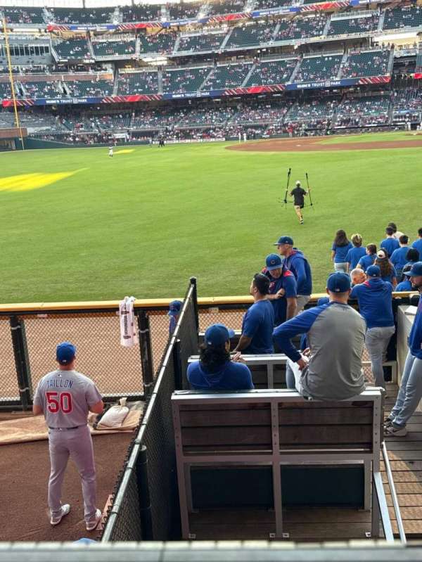 Truist Park, section: 144, row: 9, seat: 6