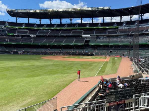 Truist Park, section: 143, row: 5, seat: 8